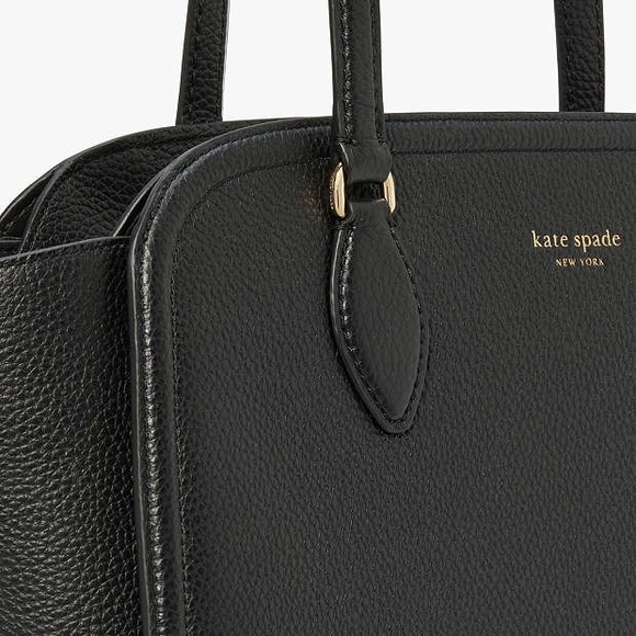 ♠️kate spade Taylor Pebbled Leather Tote, Black NWT - Picture 3 of 8